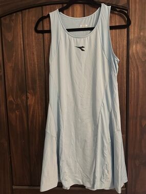 Diadora Light Blue Athletic Tank Dress
